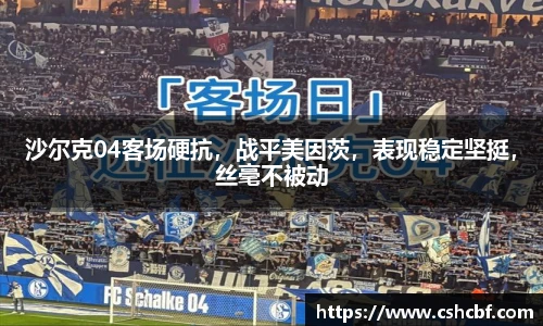 沙尔克04客场硬抗，战平美因茨，表现稳定坚挺，丝毫不被动
